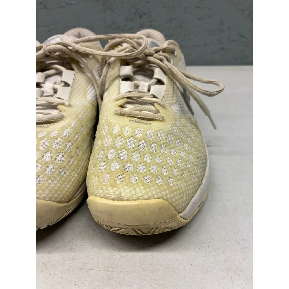 Head Revolt Pro 3.0 Tennis Shoes Performance Womens Size 9 White Cream Sneakers